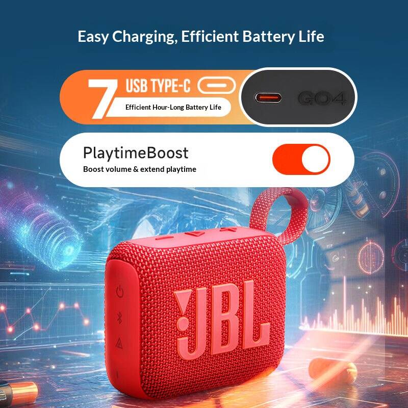 Caixa de Som Sem Fio JBL GO4 c - Jbl Speaker Go 4 avaliação e preço