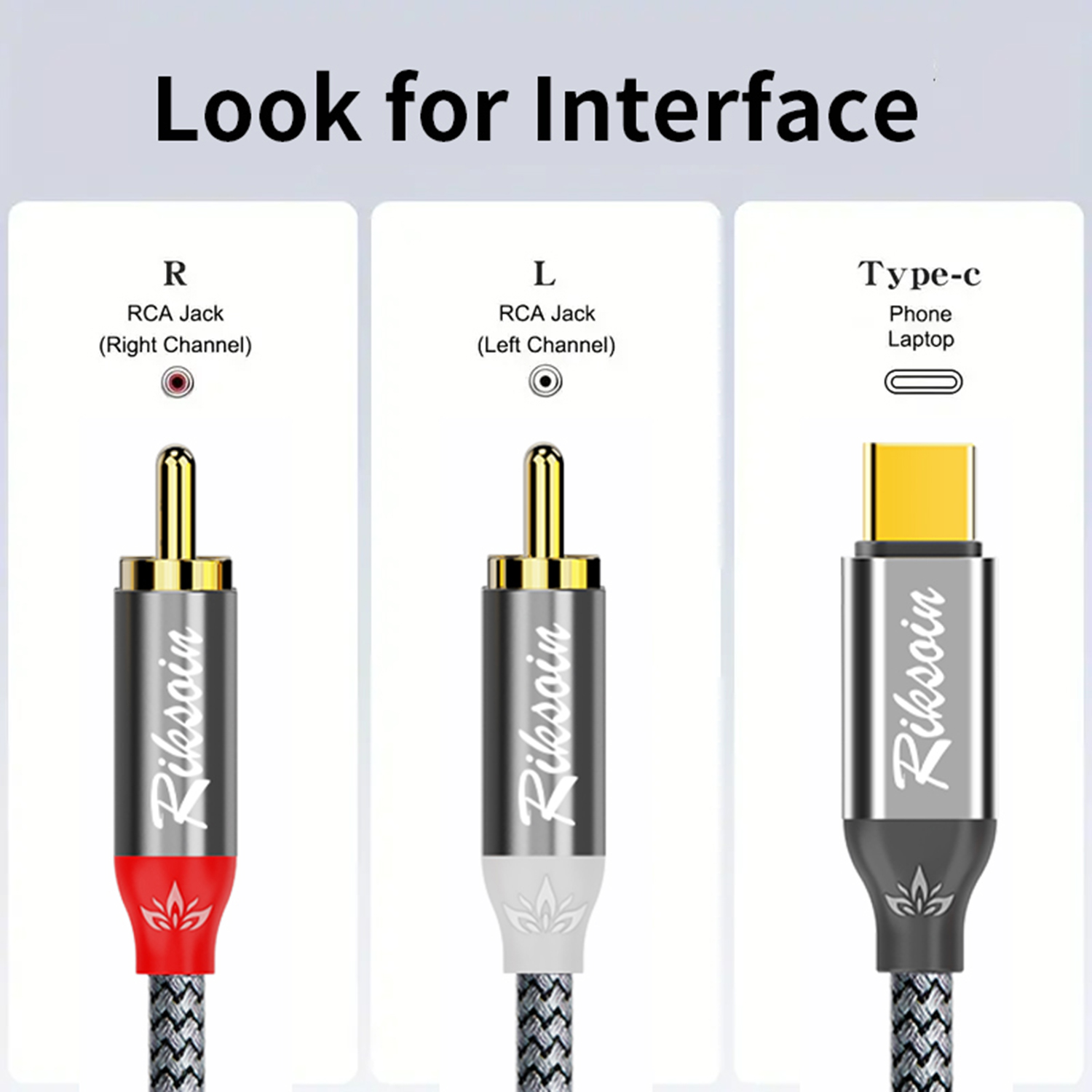 Cabo Adaptador Divisor USB-C p - Audio Splitter Y avaliação e preço