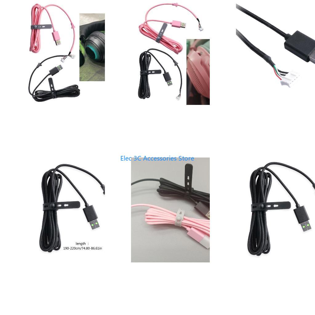 Linha substituição USB durável - Gaming Headset Rgb avaliação e preço